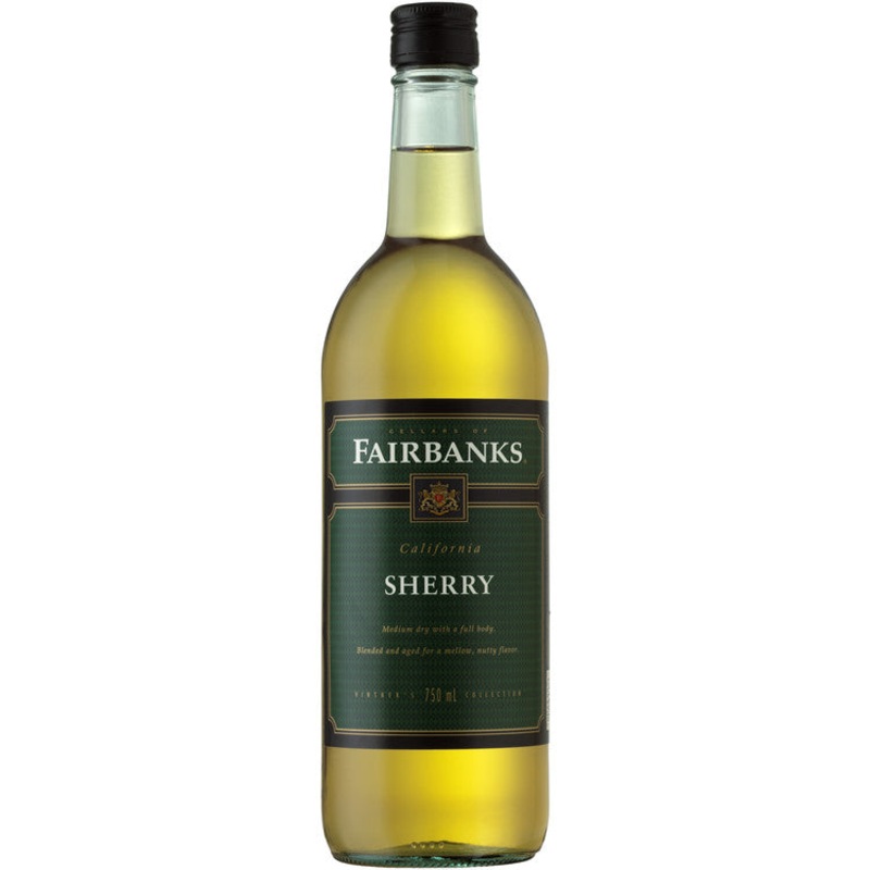 FAIRBANKS SHERRY CALIFORNIA 750ML