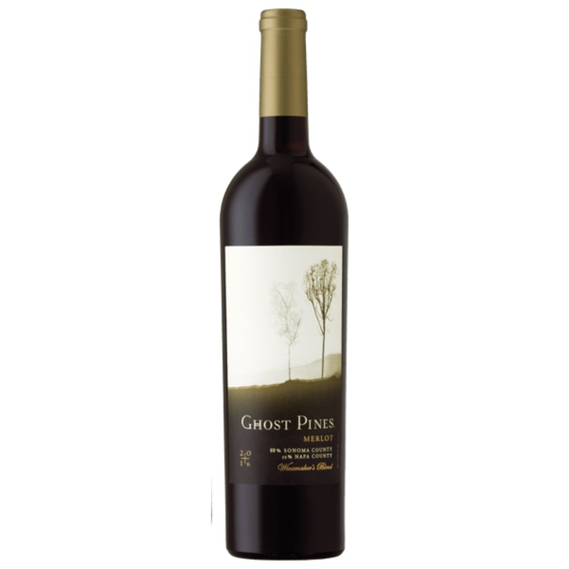 GHOST PINES MERLOT WINEMAKERS BLEND 750ML