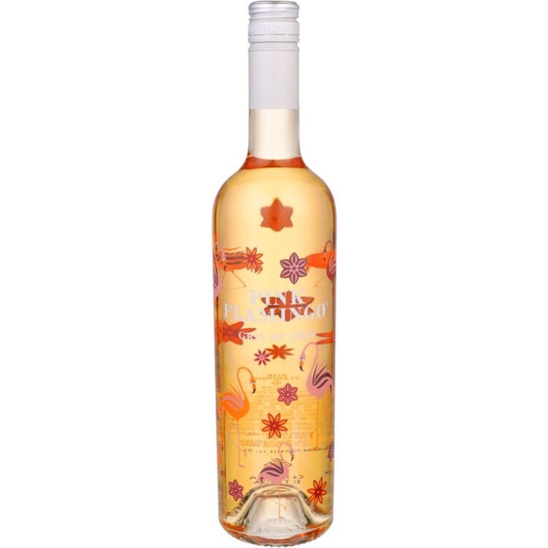 PINK FLAMINGO SABLE DE CAMARGUE ROSE CATALINA ESTRADA GRIS DE GRIS TETE DE CUVEE 2019 750ML