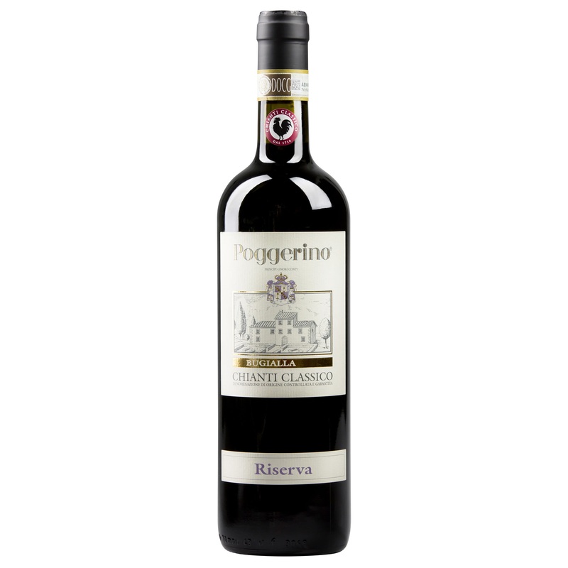 POGGERINO CHIANTI CLASSICO RISERVA BUGIALLA 2018 750ML