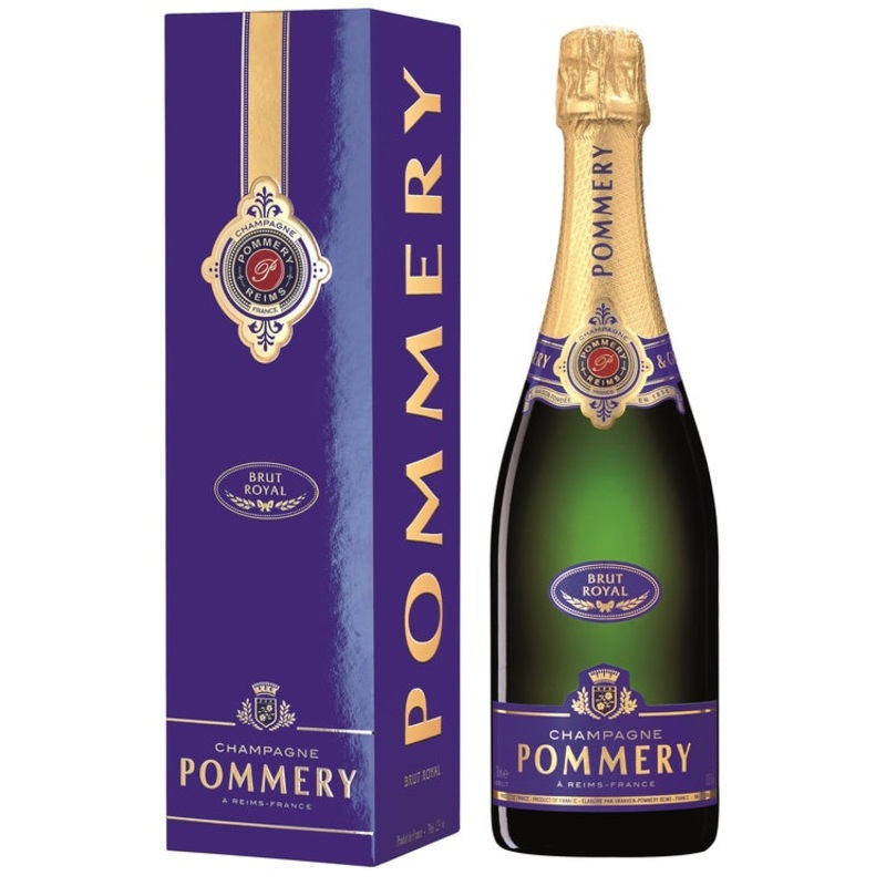 POMMERY CHAMPAGNE BRUT ROYAL W/ GIFT BOX 750ML
