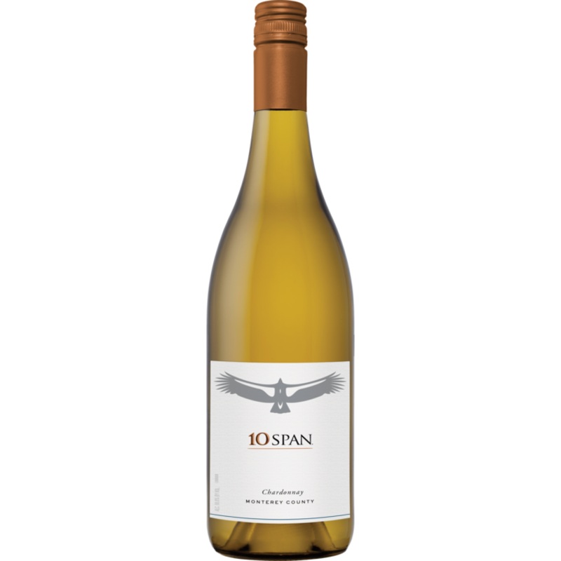 10 SPAN VINEYARDS CHARDONNAY CENTRAL COAST 750ML
