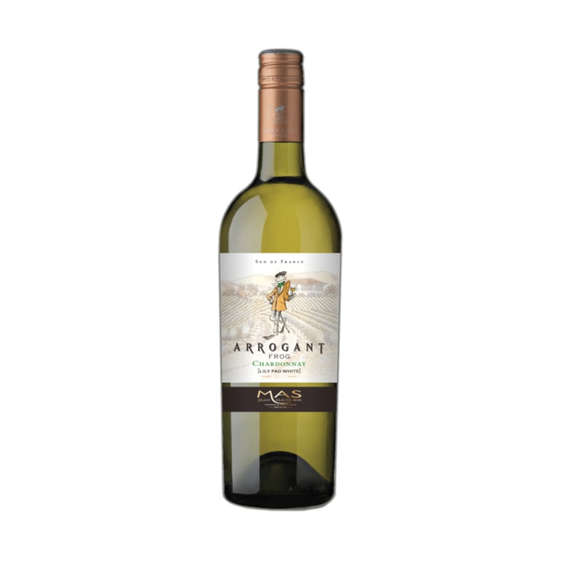 ARROGANT FROG CHARDONNAY LILY PAD WHITE PAYS D'OC 750ML