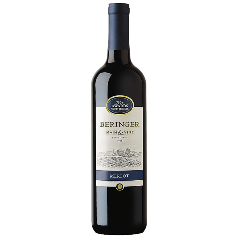 BERINGER MAIN & VINE MERLOT CALIFORNIA 750ML