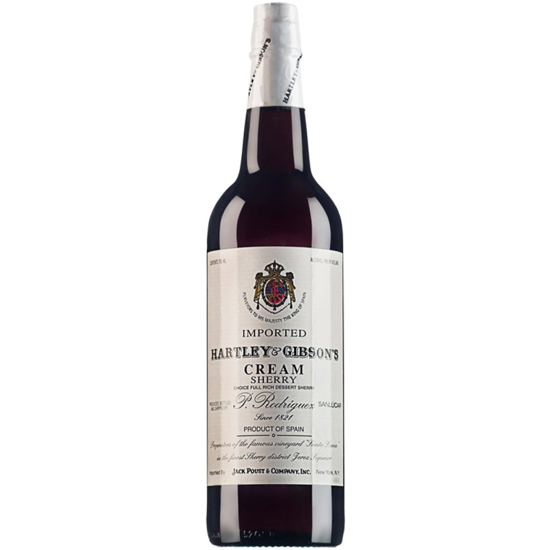 HARTLEY & GIBSON SHERRY CREAM 750ML