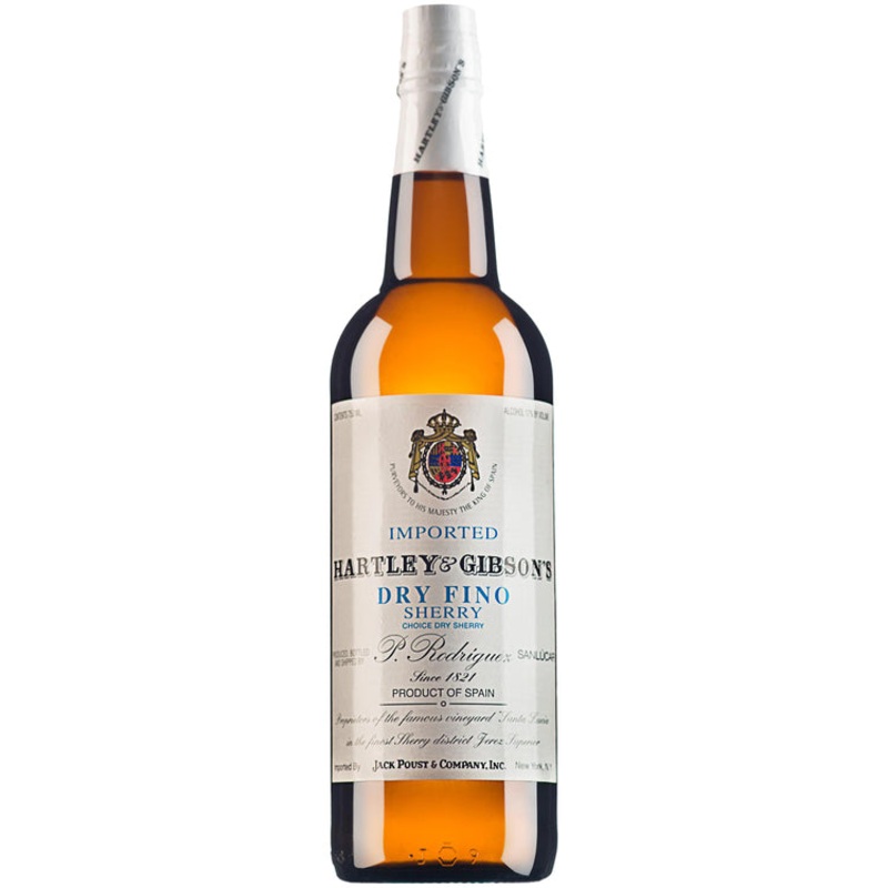 HARTLEY & GIBSON SHERRY FINO 750ML
