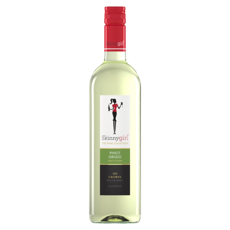SKINNYGIRL PINOT GRIGIO GRIGIO CALIFORNIA 750ML