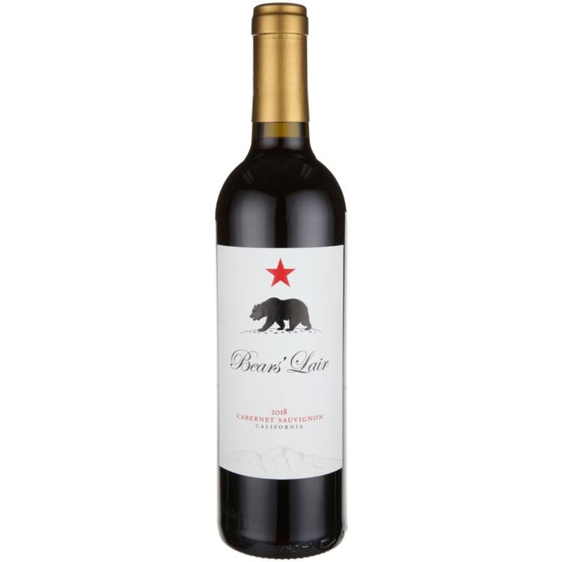 BEARS' LAIR CABERNET SAUVIGNON CALIFORNIA 750ML