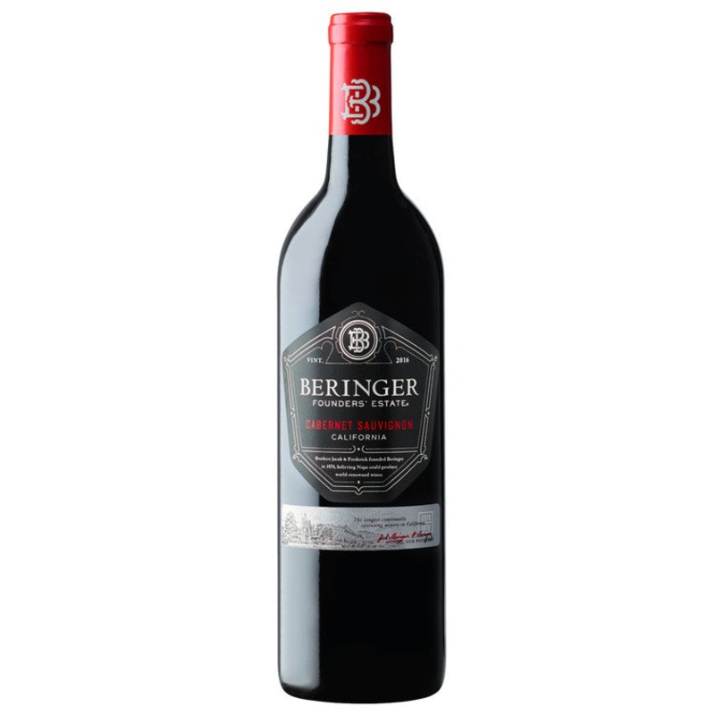 BERINGER FOUNDERS' ESTATE CABERNET SAUVIGNON CALIFORNIA 750ML