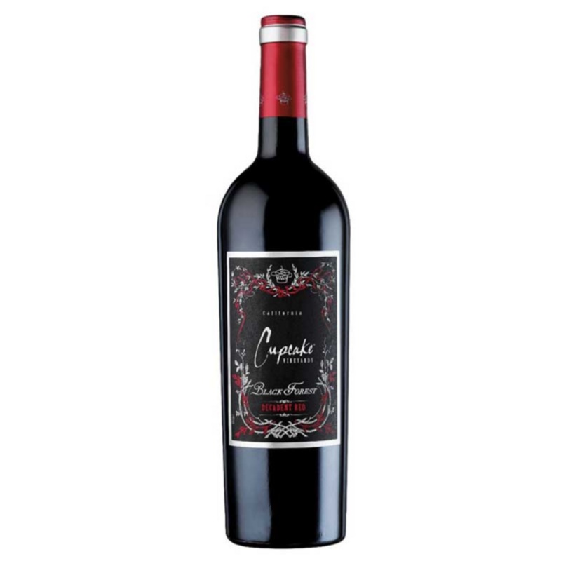 CUPCAKE VINEYARDS DECADENT RED BLACK FOREST CALIFORNIA 750ML