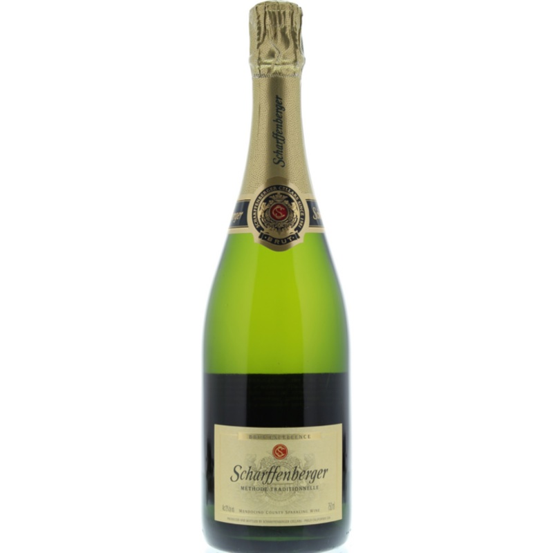 SCHARFFENBERGER BRUT EXCELLENCE MENDOCINO COUNTY 750ML