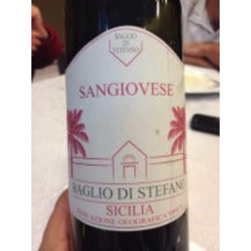 BAGLIO DI STEFANO SANGIOVESE TERRE SICILIANE 750ML