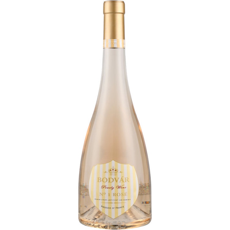BODVAR NO 1 ROSE PEARLY WINE FRANCE 750ML
