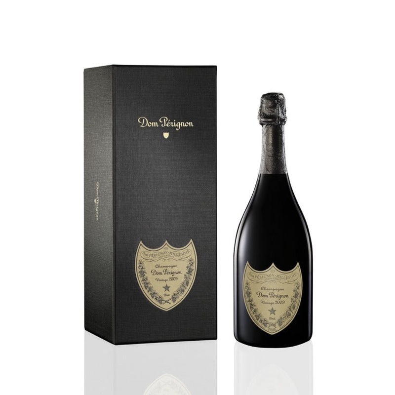DOM PERIGNON CHAMPAGNE BRUT 2009 WOOD BOX 750ML