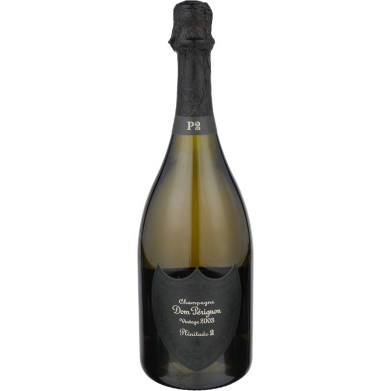 DOM PERIGNON CHAMPAGNE BRUT P2 PLENITUDE DEUXIEME 2003 WOOD BOX 750ML