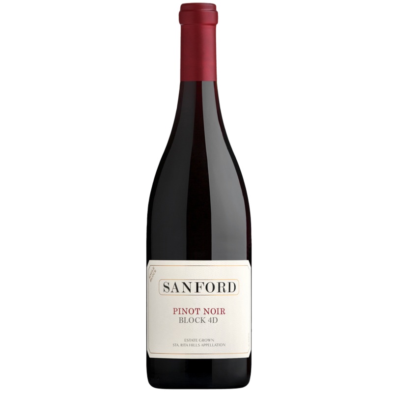 Sanford Pinot Noir Single Block 4D Sanford & Benedict Vineyard Santa Rita Hills 2017 750ML