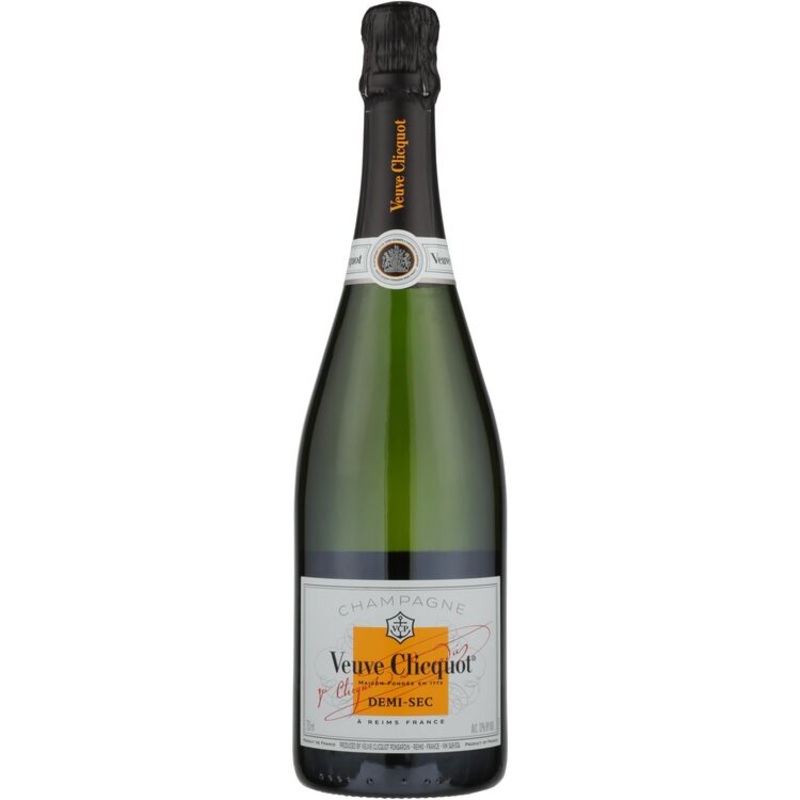 VEUVE CLICQUOT CHAMPAGNE DEMI SEC 750ML