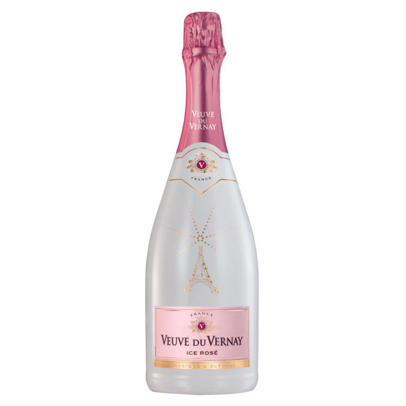 VEUVE DU VERNAY DEMI SEC ROSE ICE FRANCE 750ML