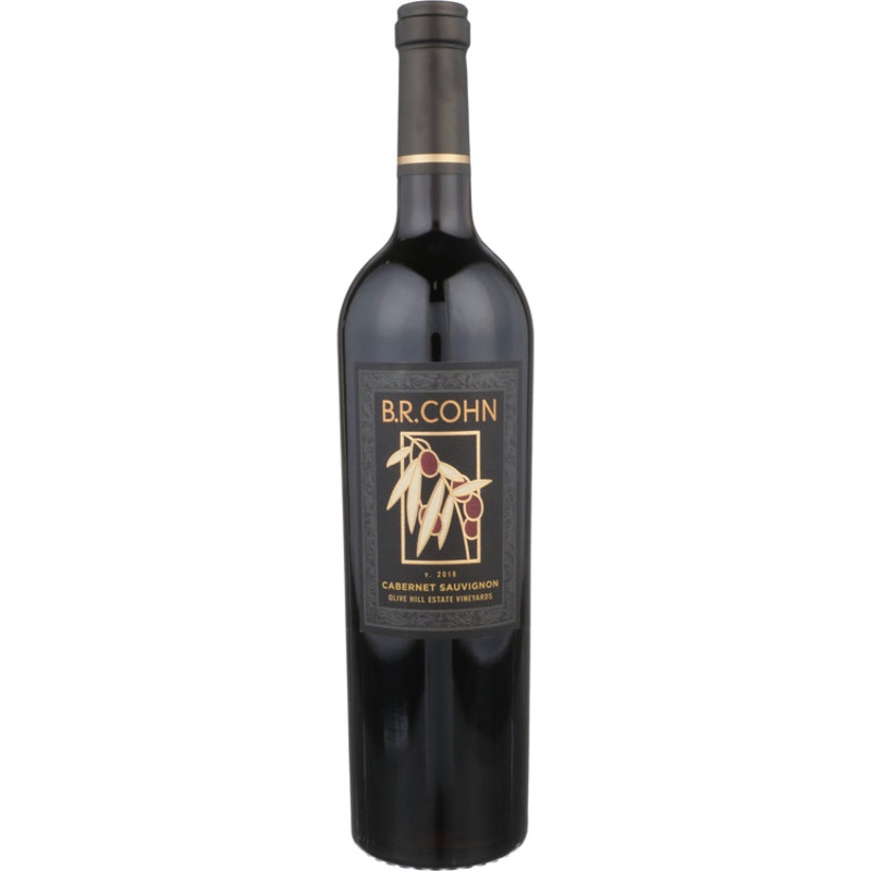 B.R. COHN CABERNET SAUVIGNON OLIVE HILL ESTATE VINEYARD SONOMA VALLEY 2018 750ML