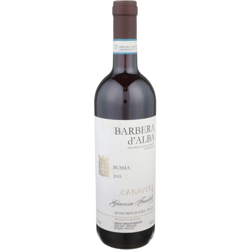 GIACOSA FRATELLI BARBERA D'ALBA BUSSIA 2019 750ML