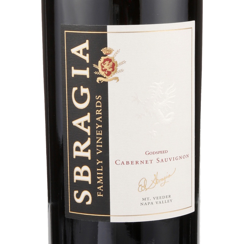 SBRAGIA FAMILY VINEYARDS CABERNET SAUVIGNON GODSPEED MOUNT VEEDER 2015 750ML