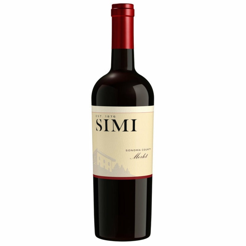 SIMI MERLOT SONOMA COUNTY 2019 750ML
