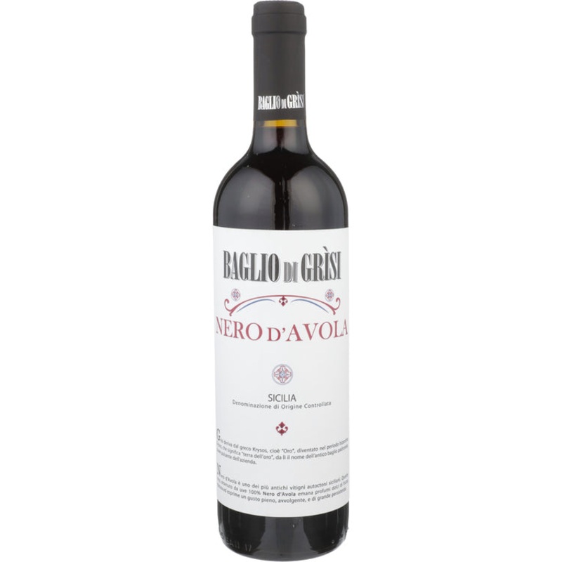 BAGLIO DI GRISI NERO D'AVOLA SICILIA 2020 750ML