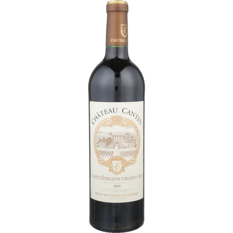 Chateau Cantin Saint Emilion Grand Cru 2021 Wood Box 750ML