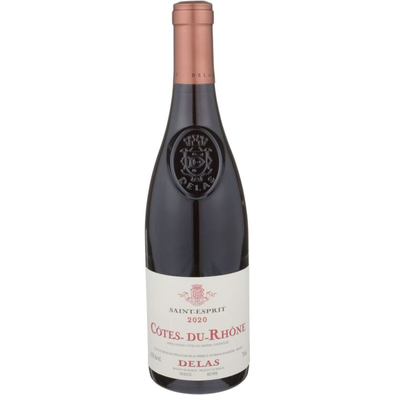 DELAS COTES DU RHONE ROUGE SAINT ESPRIT 2020 750ML