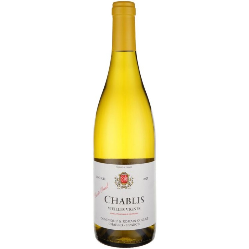 Dominique & Romain Collet Chablis Vieilles Vignes 2020 750ML