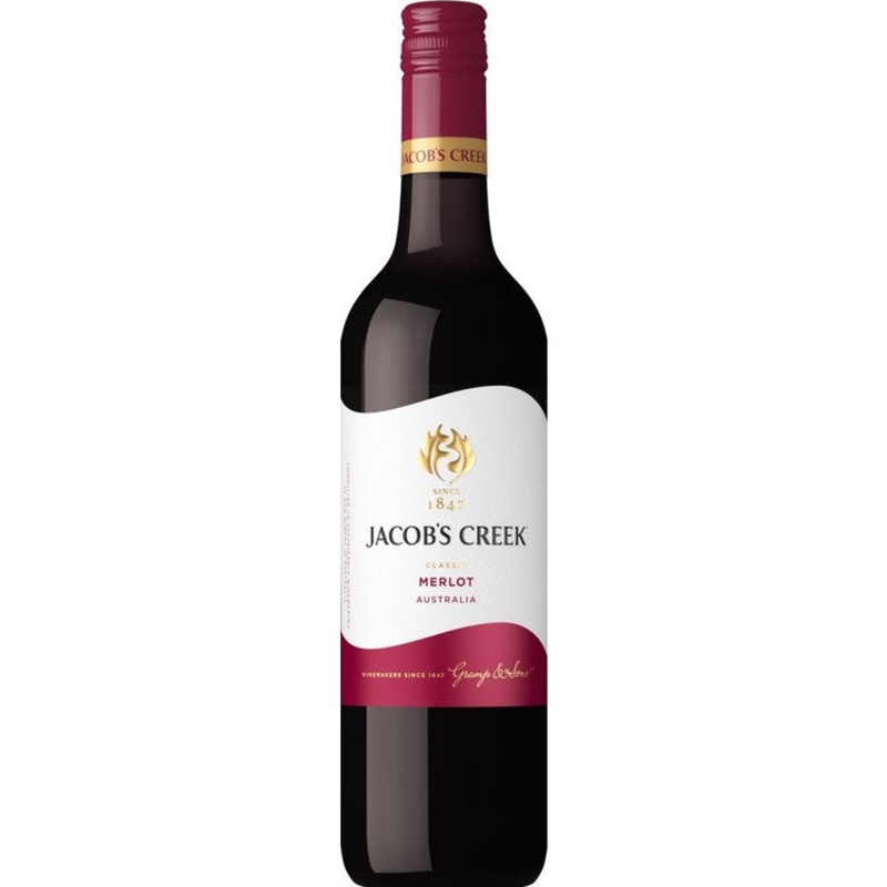JACOB'S CREEK MERLOT CLASSIC AUSTRALIA 750ML