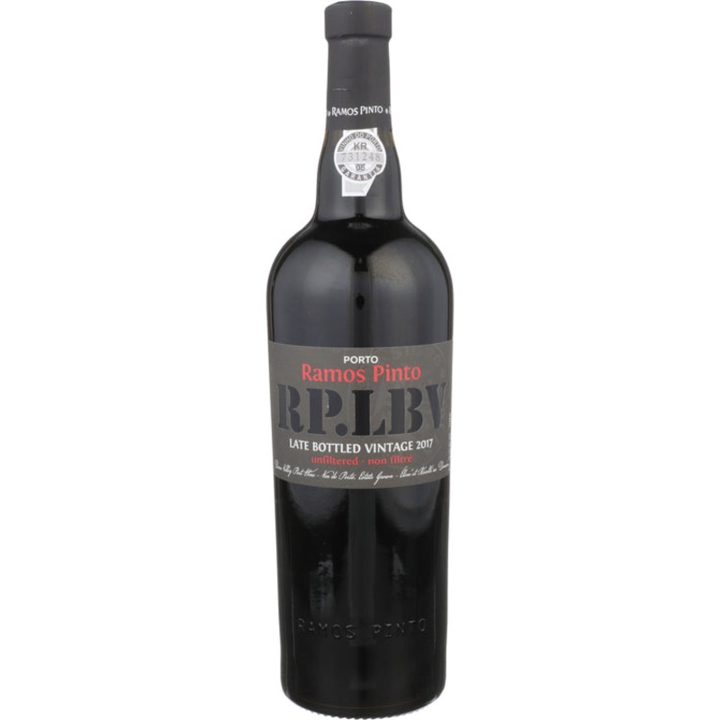 RAMOS PINTO PORTO LATE BOTTLED VINTAGE UNFILTERED 2017 750ML