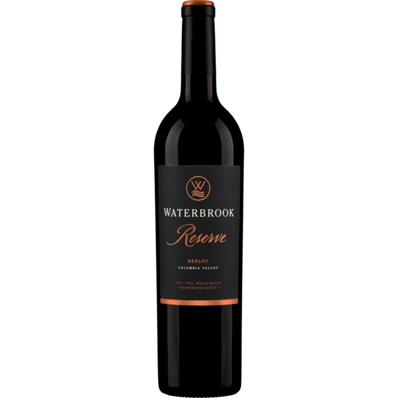 WATERBROOK MERLOT RESERVE COLUMBIA VALLEY 2017 750ML