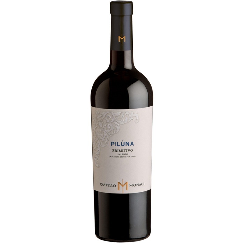 CASTELLO MONACI PRIMITIVO PILUNA SALENTO 2020 750ML