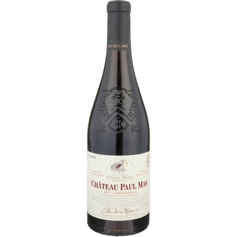 CHATEAU PAUL MAS RED WINE CLOS DES MURES COTEAUX DU LANGUEDOC 2019 750ML