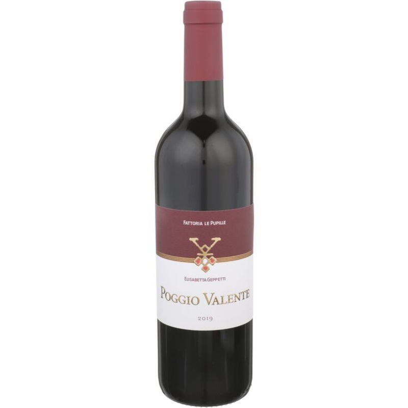FATTORIA LE PUPILLE MORELLINO DI SCANSANO POGGIO VALENTE 2019 750ML