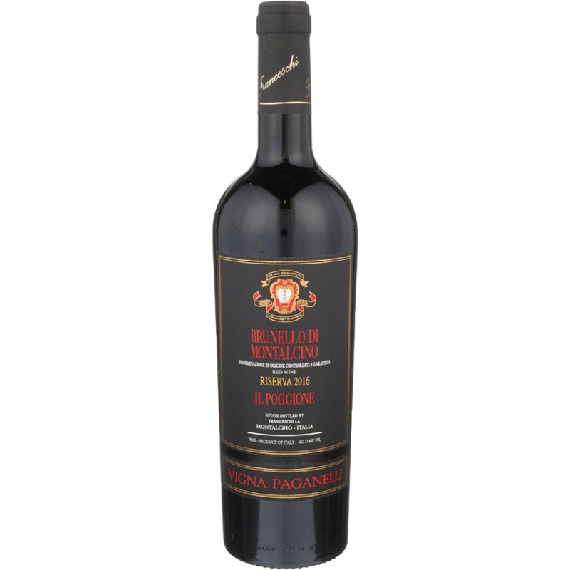 IL POGGIONE BRUNELLO DI MONTALCINO VIGNA PAGANELLI RISERVA 2016 WOOD BOX 750ML