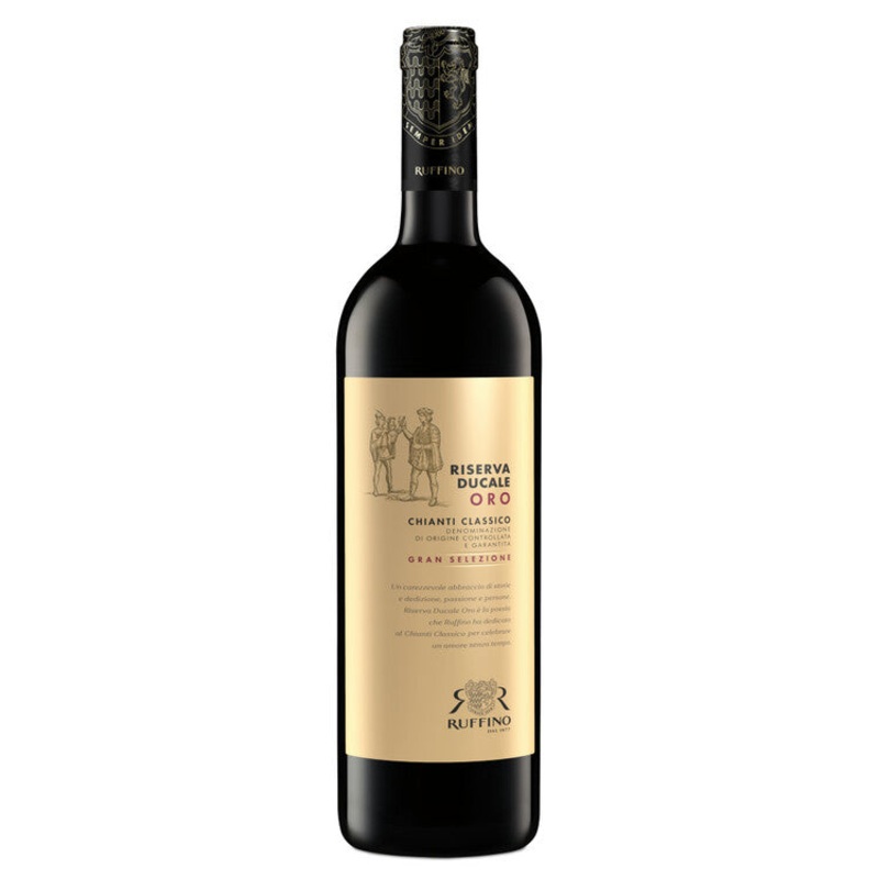 RUFFINO CHIANTI CLASSICO GRAN SELEZIONE RISERVA DUCALE ORO 2018 WOOD BOX 750ML