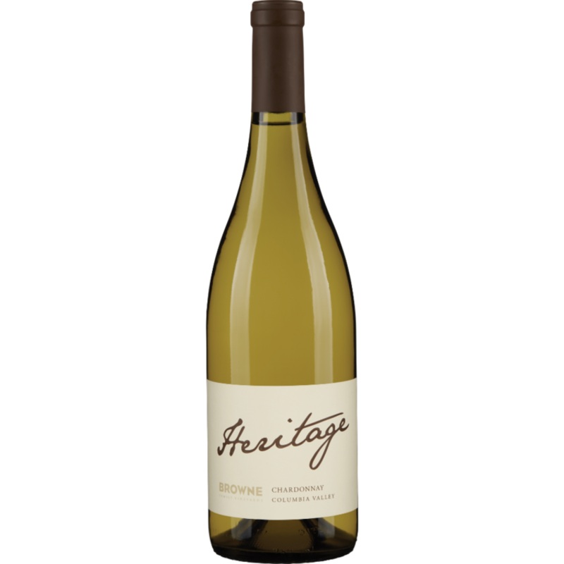 BROWNE FAMILY VINEYARDS CHARDONNAY HERITAGE COLUMBIA VALLEY 2021 750ML