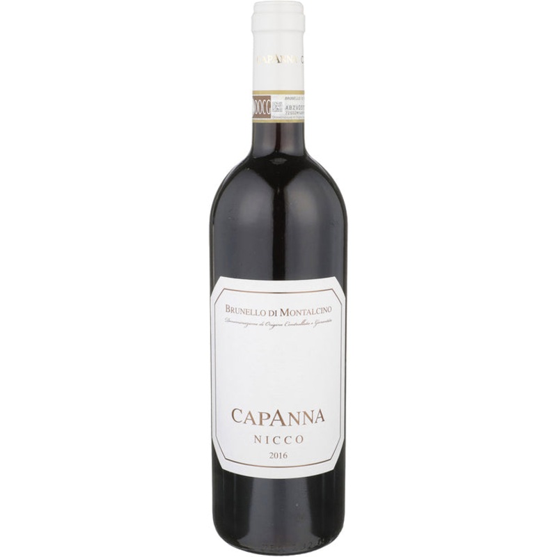 CAPANNA BRUNELLO DI MONTALCINO NICCO 2016 750ML