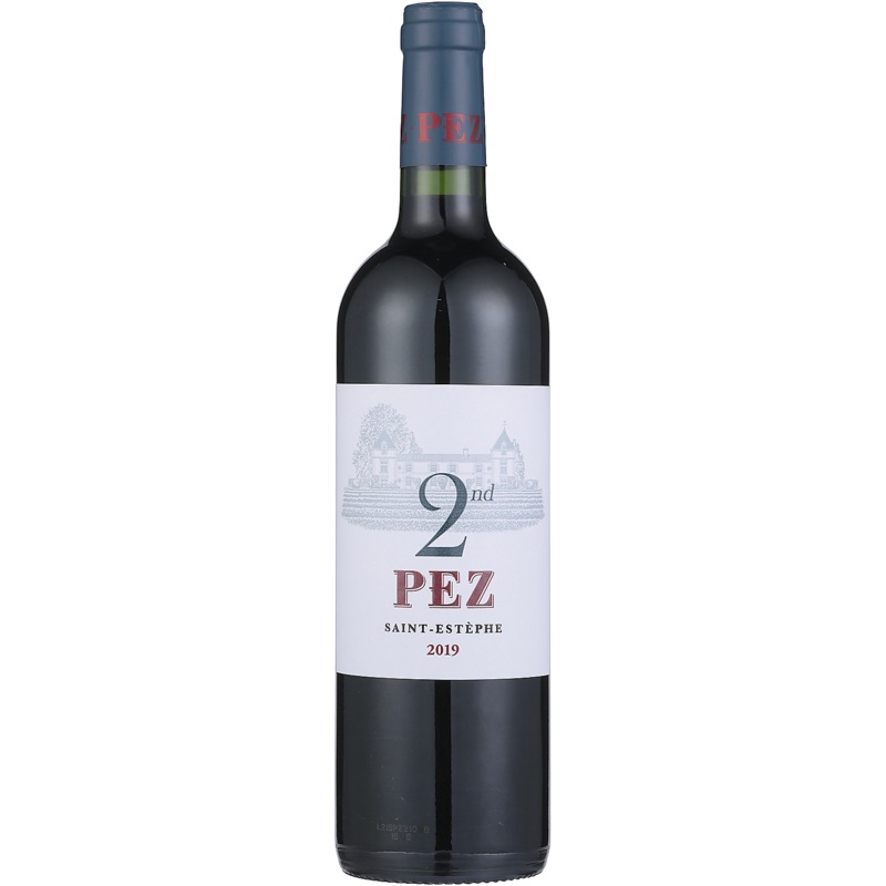 CHATEAU DE PEZ SAINT ESTEPHE 2ND PEZ 2019 WOOD BOX 750ML