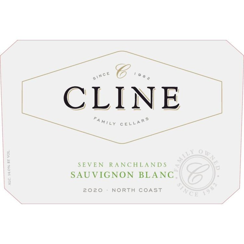 CLINE SAUVIGNON BLANC SEVEN RANCHLANDS NORTH COAST 2021 750ML