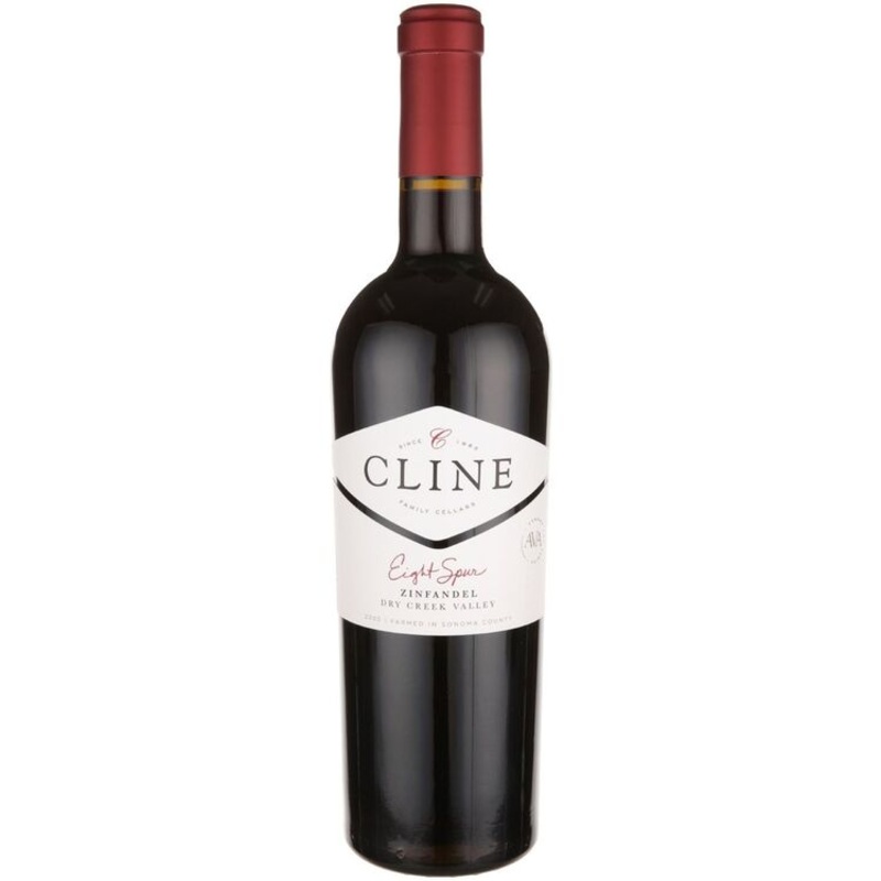 CLINE ZINFANDEL EIGHT SPUR DRY CREEK VALLEY 2020 750ML