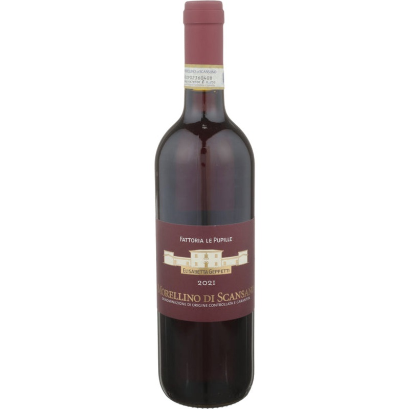 FATTORIA LE PUPILLE MORELLINO DI SCANSANO 2022 750ML