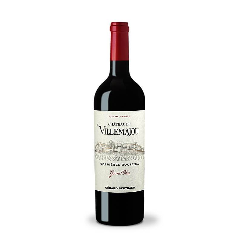 GERARD BERTRAND CORBIERES BOUTENAC CHATEAU DE VILLEMAJOU GRAND VIN 2019 WOOD BOX 750ML