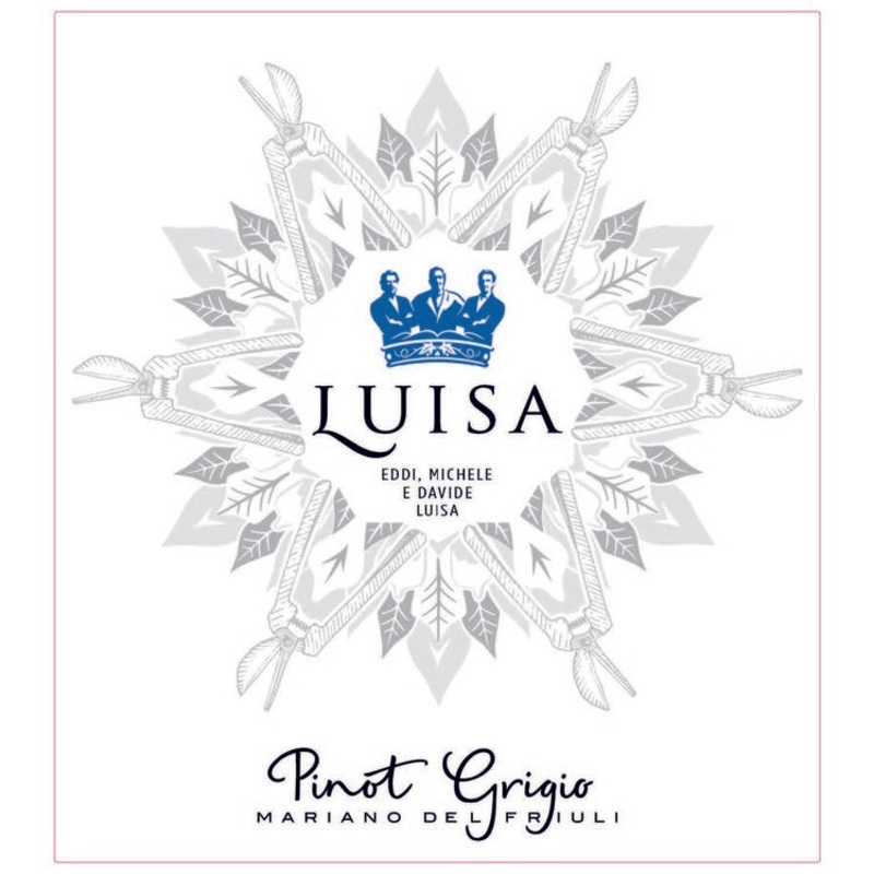 TENUTA LUISA PINOT GRIGIO FRIULI ISONZO 2021 750ML
