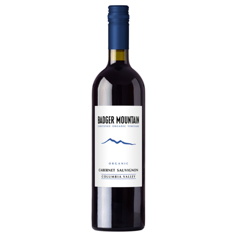 BADGER MOUNTAIN CABERNET SAUVIGNON NSA ORGANIC COLUMBIA VALLEY 2021 750ML