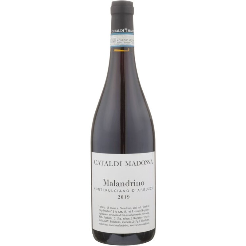CATALDI MADONNA MONTEPULCIANO D'ABRUZZO MALANDRINO 2020 750ML