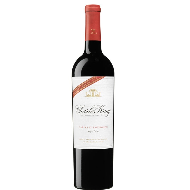 CHARLES KRUG CABERNET SAUVIGNON VINTAGE SELECTION NAPA VALLEY 2018 750ML