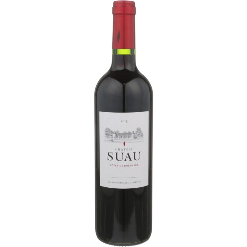 CHATEAU SUAU COTES DE BORDEAUX 2016 750ML